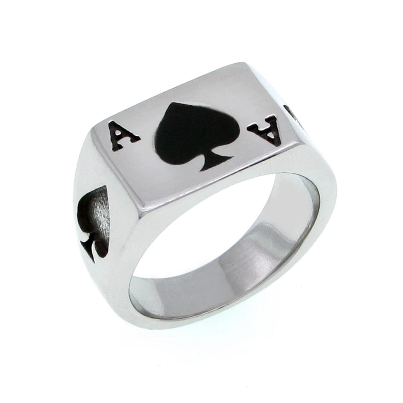 Ace of Spades Ring