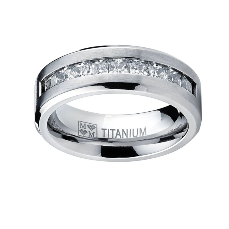 CZ Split Ring